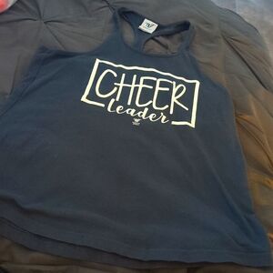 Varsity cheerleader I tank top size extra small but oversized.